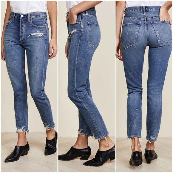 Agolde Denim - Agolde 25 jamie hi rise classic fit NWT